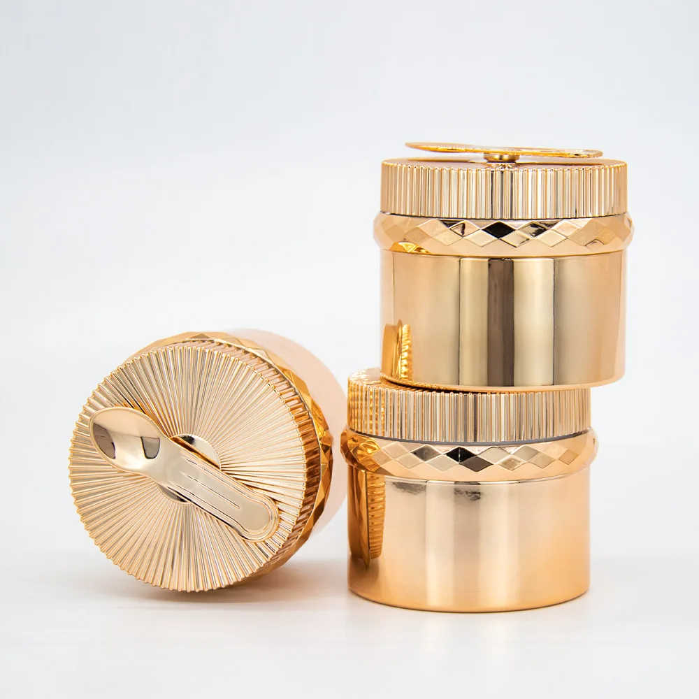 Skincare Packaging Luxury Empty Cream Jar 100ml 120ml 150ml 200ml 250ml Body Lotion Butter Cream Jar