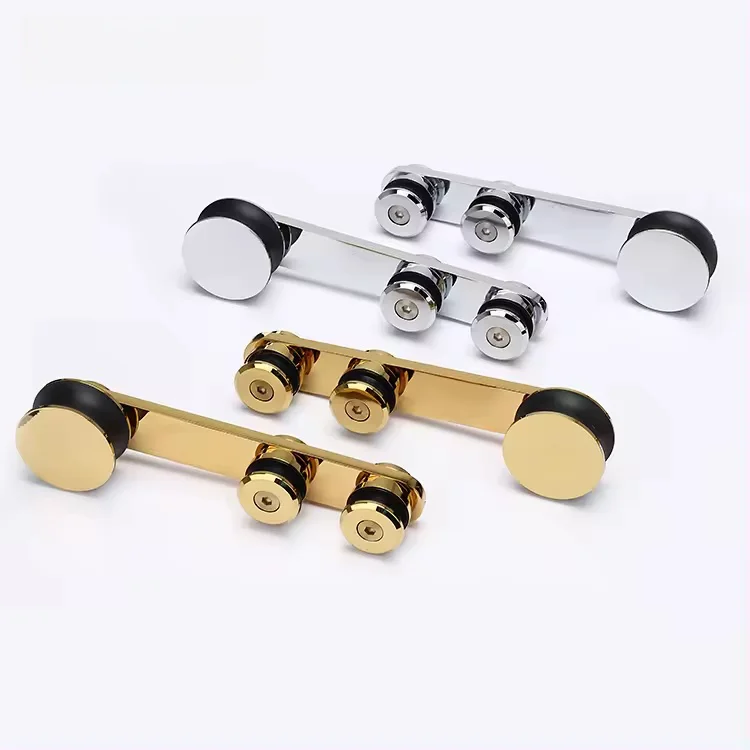 stainless steel and zinc alloy roller screen gate system accessories enclosure fitting shower temper glass sliding door hardware