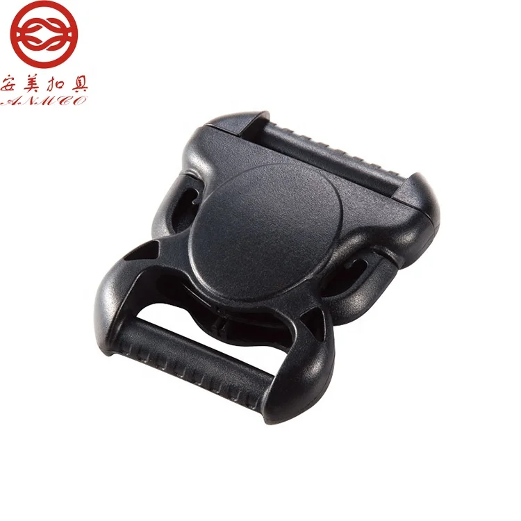 POM plastic adjustable utx side quick release belt buckles for backpack strap