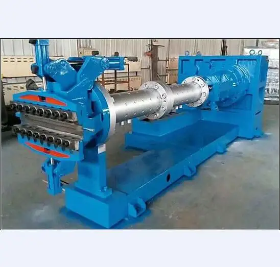 Pin-barrel cold feed rubber extruder / rubber extruder machine / twin screw extruder