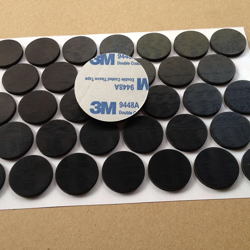 Customized Different Size Type NBR/EPDM/Silicone Rubber Anti Vibration Pads for washing machine