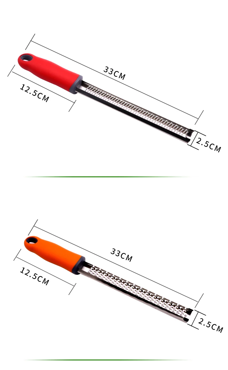 Amazon Stainless Steel 304 Multifunction Grater Zester For Cheese /Lemon/Ginger/ Chocolate