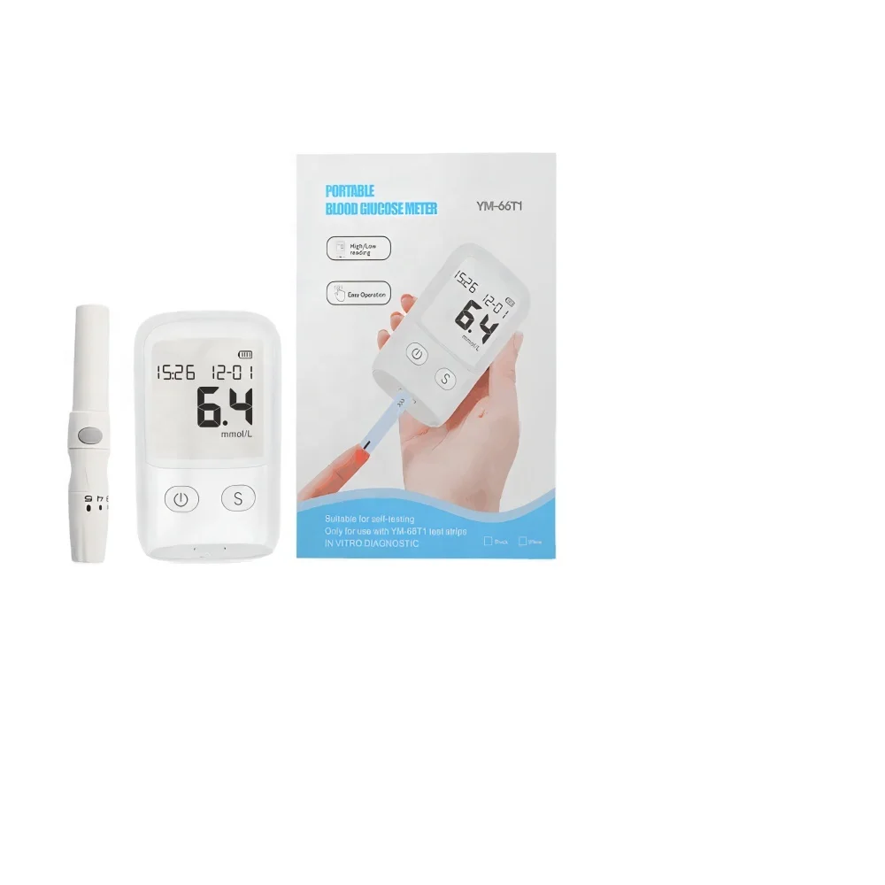 Manufacturers Top Selling Home Use Auto Code Blood Talking Glucose Meter Tracker On Touche Best Kit Smart Glucometer Monitor