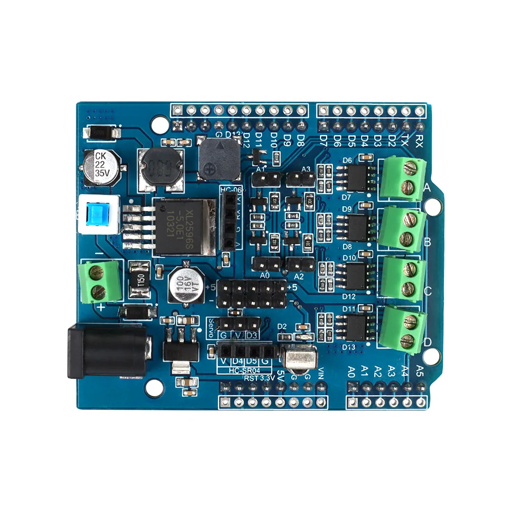 Original L9110S DC stepper motor driver H-bridge 4-channel drive board