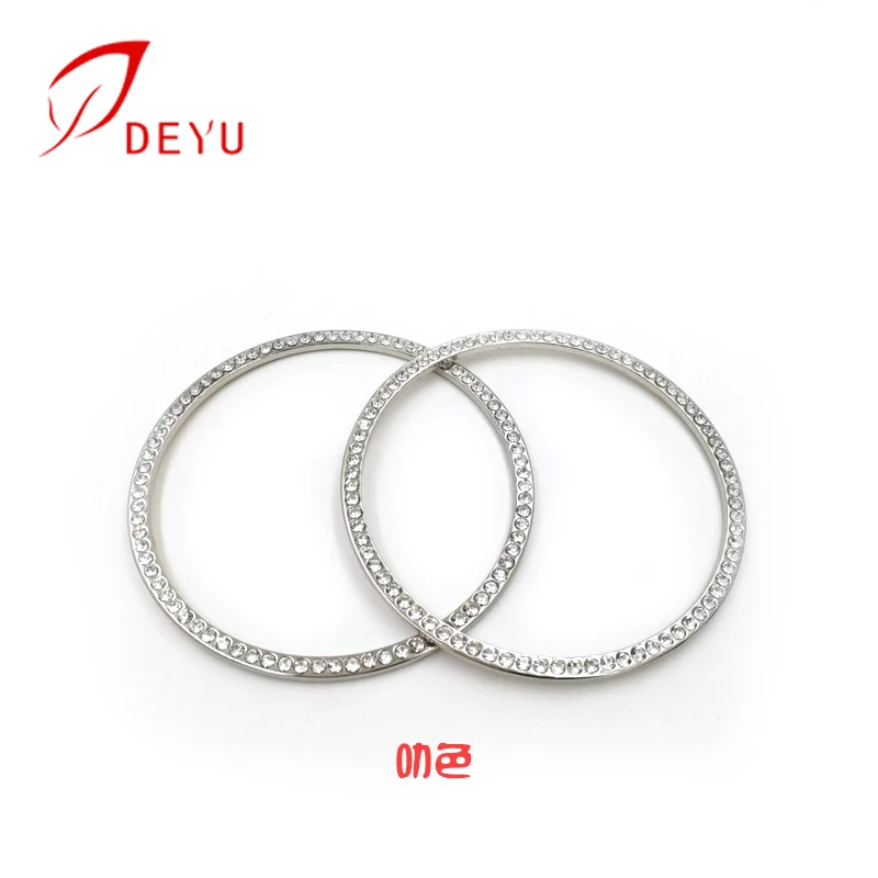 Wholesale 9.5cm O ring handle metal bag hardware accessories for bags