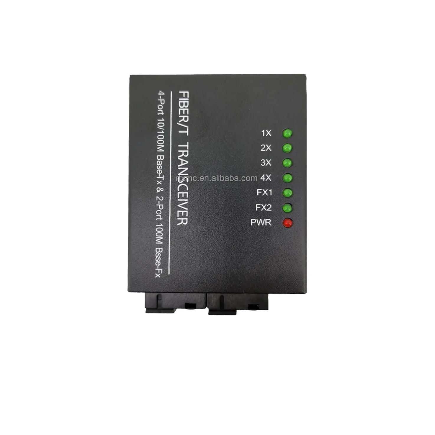 RTXMC Shine 10/100m 2f4e Fast Fiber Switch 2 Optical Port 4 Rj45 Port Reverse POE Network Switch fiber optical media converter