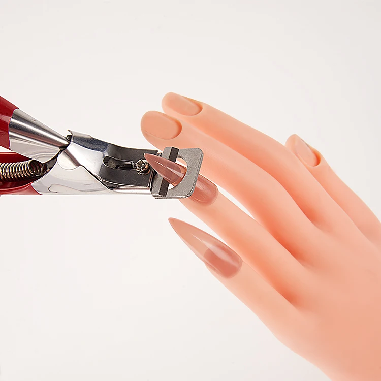 Red/Black Color  nail tip cutters false nail cutters acrylic gel nails the edge clipper