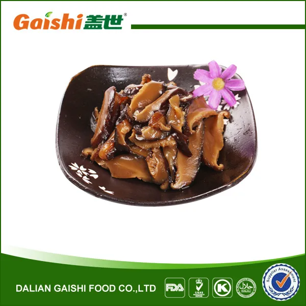 Gaishi OEM/ODM оптовая продажа маринованные соленые свежие продукты для суши Лапша Рамен закуска ломтик Замороженные приправ Menma бамбуковые