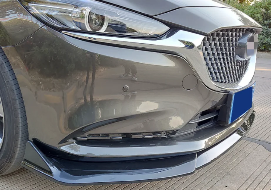 Automotive Parts 3 PCS Style Front Lip For 2021-2022 MAZDA 6 ATENZA Upgrade Front Bumper Splitter