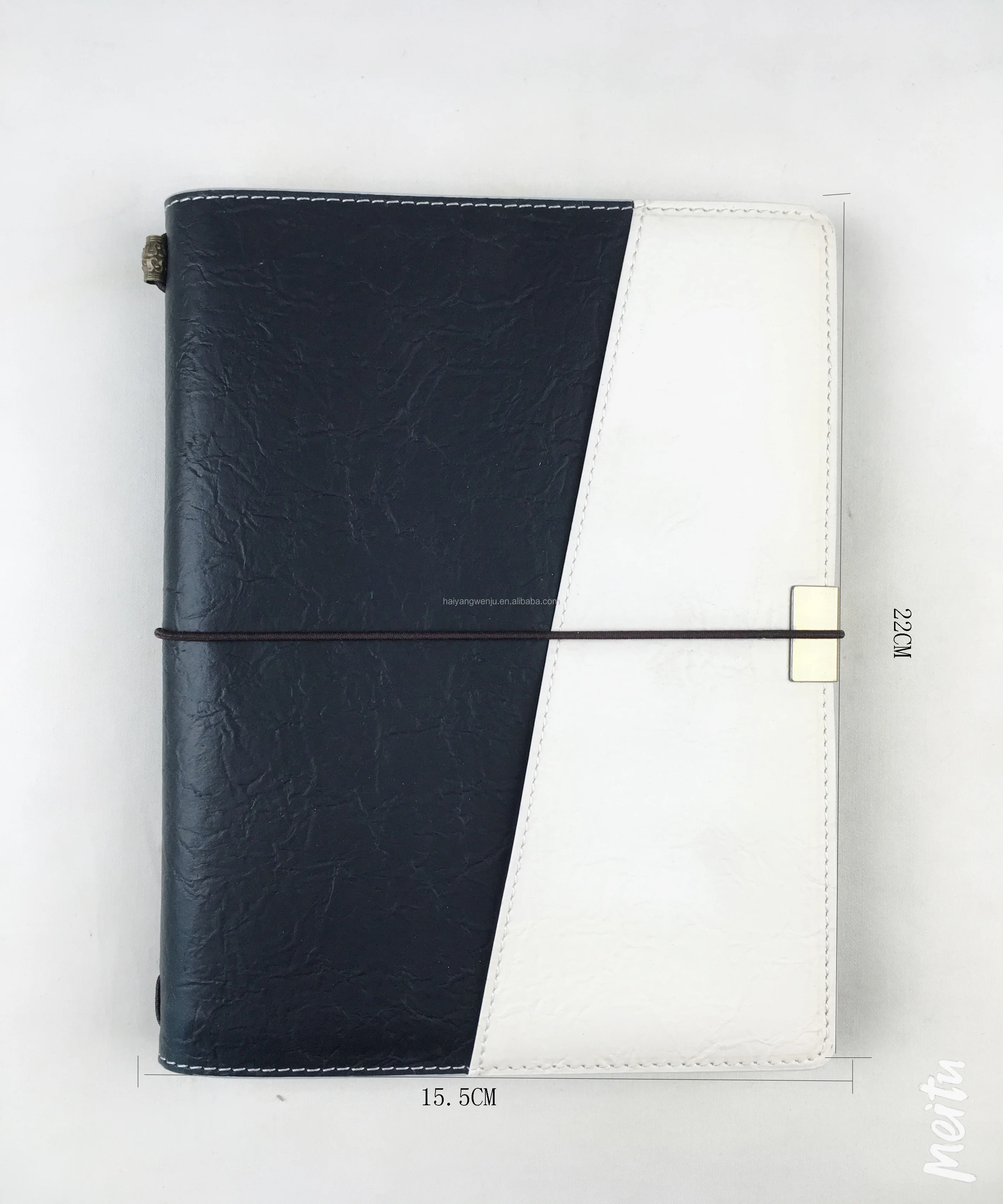 Multifunctional customizable notebook pu leather account book