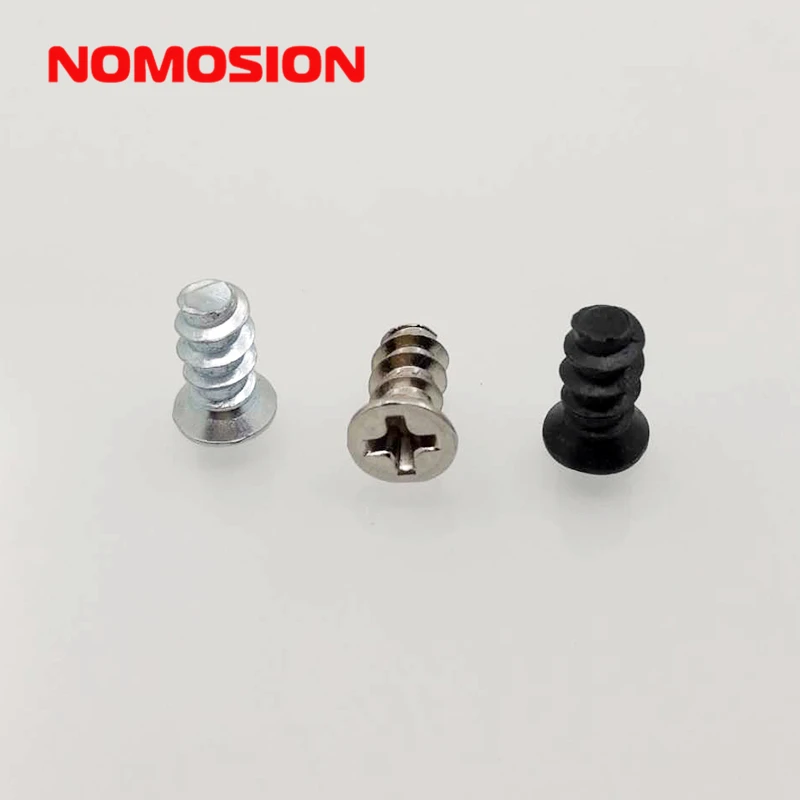Computer case power fan cooling screw flat head flat tail cross self tapping screw KB4.8*10M5*10*12