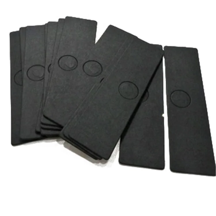 Рециркулированная изготовленная на заказ печатная бумага для черной ткани с логотипом для упаковки