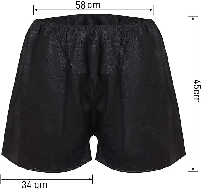 eco-friendly Disposable Shorts Panties spa sauna pants Non-woven massage spa foot bath pants Hotel supplies hospital club