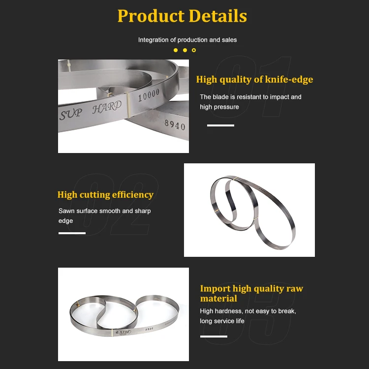 High Carbon Steel Material Cut Sponge Foam Knife Cutting Band Knife