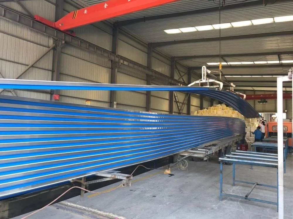 Best Selling A1 GRADE Fire Rated Corrugated Roof Panel rock wool Sandwich Panel