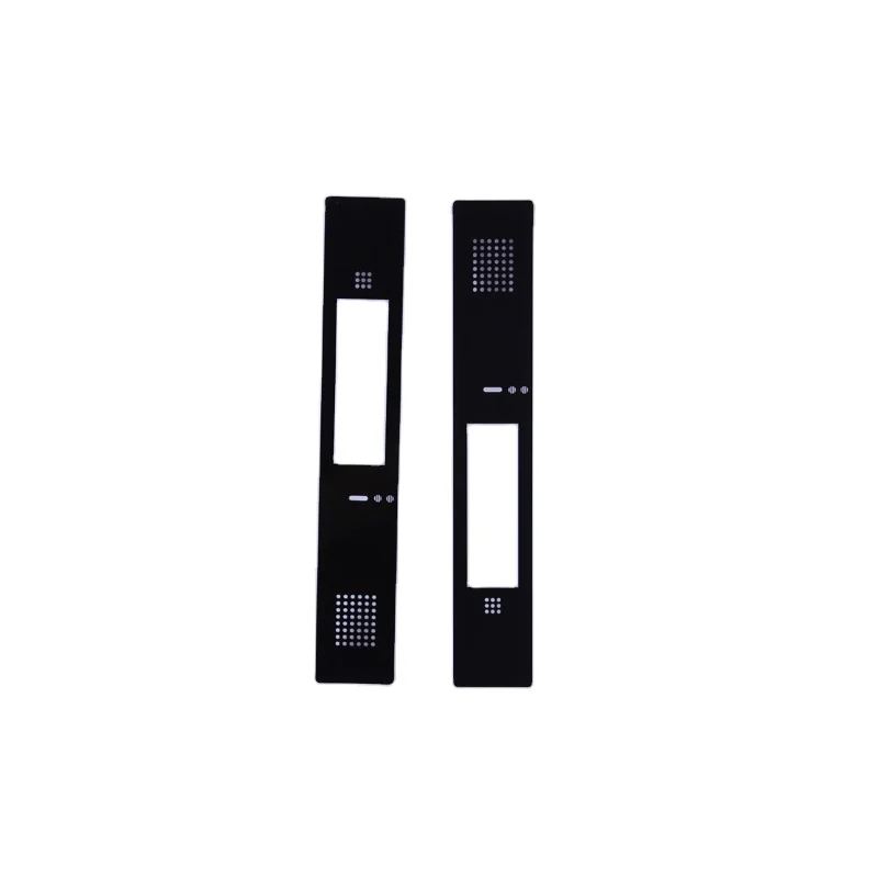 20 лет завода бесплатный образец пользовательский акриловый сенсорный переключатель управления передней панели для умного