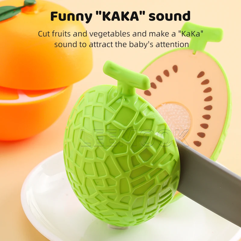 Zhorya Kitchen Food Fruit Mini Basket Game Set Girls Pretend Play Picnic Basket Toys For Kids