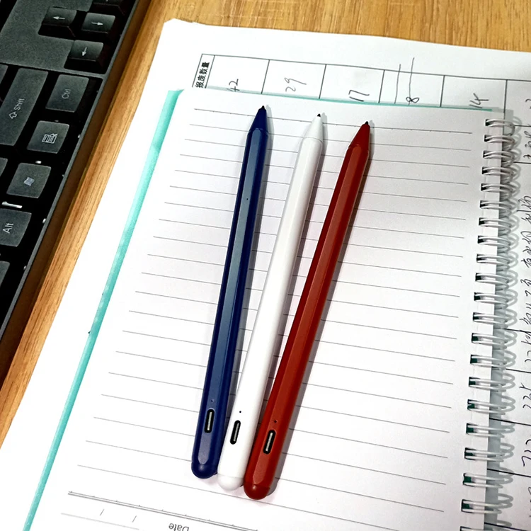 Customized logo active touch stylus capacity pen with ultra fine active stylus pen for ipad