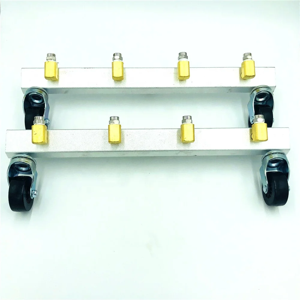 Car Chassis Road Cleaning Pressure Washer Car Undercarriage Cleaner Under Body Chassis Water Broom 4 Nozzles Up/ Down Machine