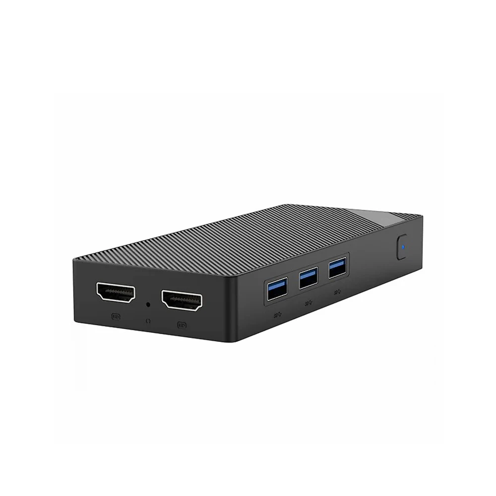 New Arrival I-Ntel N-Series N100 Mini PC 4 Cores 4 Threads 2 * HD-MI2.0 Dual 4K@60Hz DDR5 M.2 2280 Pcie Nvme Fan PC