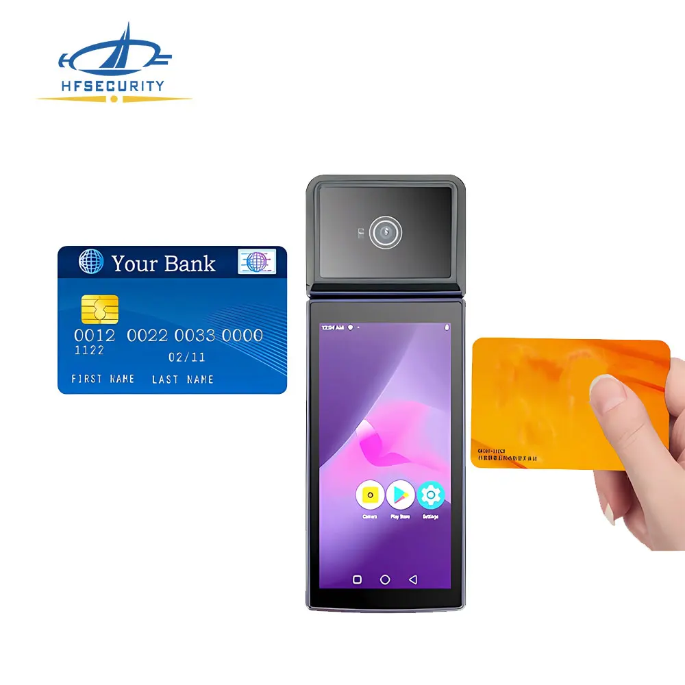 HFSecurity HP605PV Пальмовая Вена pos кассовый аппарат с поддержкой цифровой оплаты в супермаркете