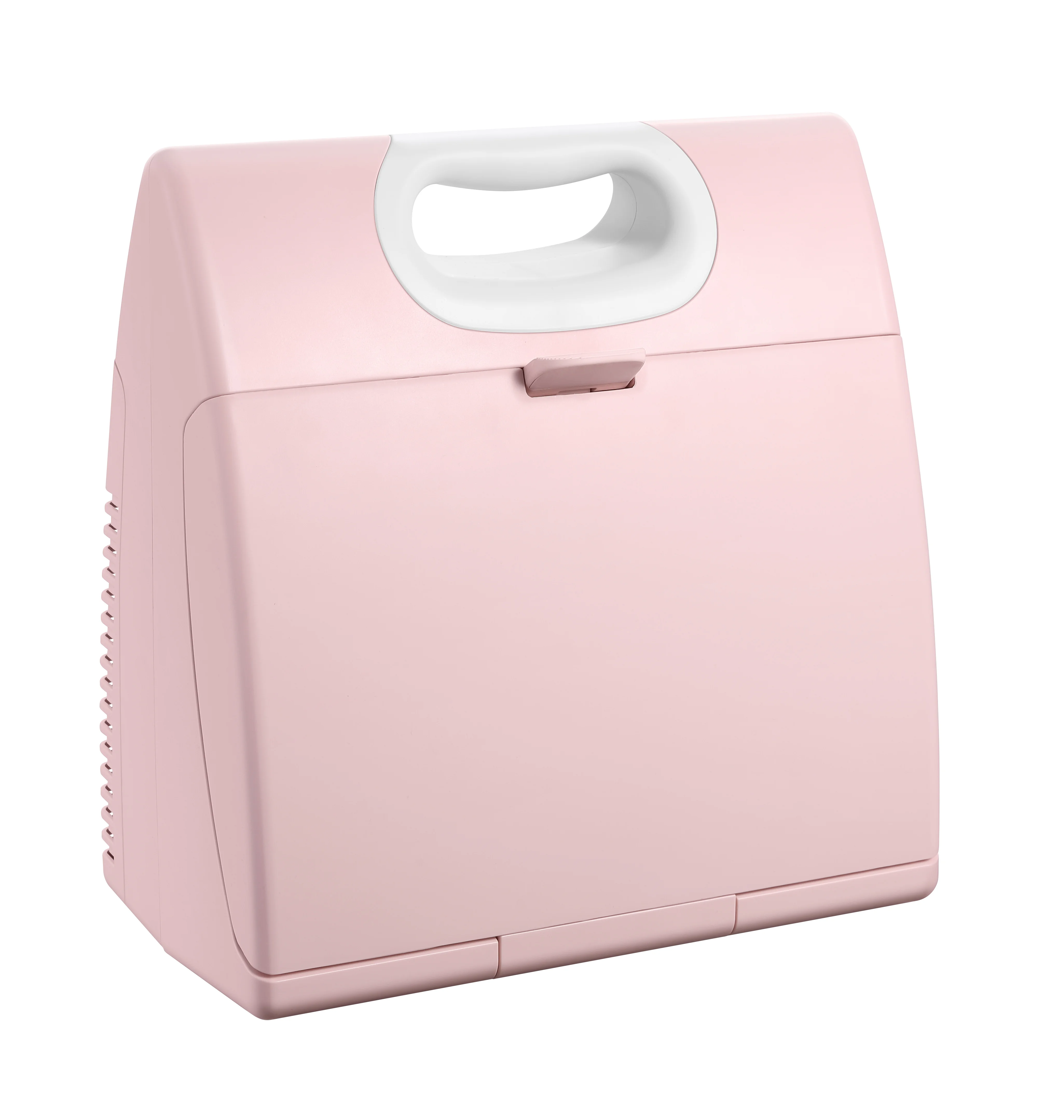 Portable household mini fridge skincare cosmetic refrigerator with handle design