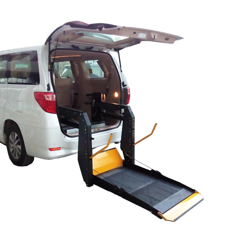 Outdoor Electric Power Wheelchair Lift Disabled Handicapped People Elderly Wheelchair Scissor Lift Platform 300kg Capacity