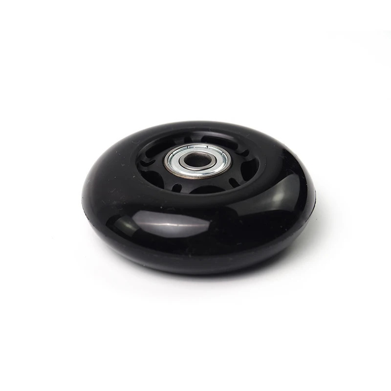 suitcase spinner suitcase 75 replacement 75mm black polyurethane universal wheel 3 inch pu 75 mm od 24 mm wide luggage wheels