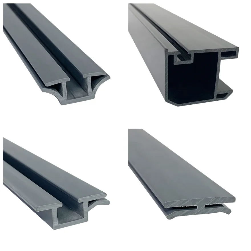 customize rigid cold storage pvc rubber refrigerator door hard profile rubber  extrude profile seal