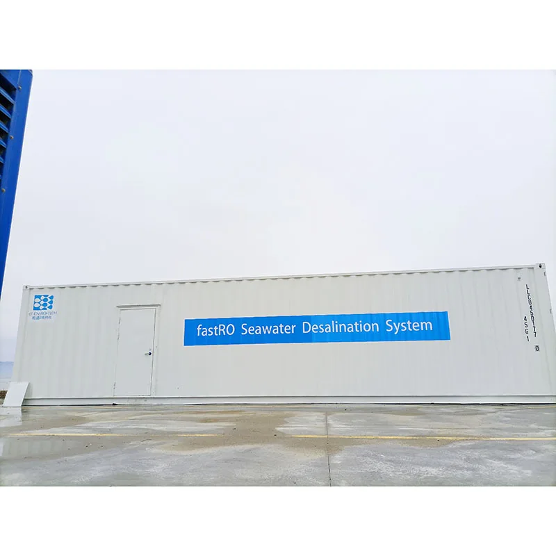Container  moveable seawater desalination ro plants the price of a seawater desalination