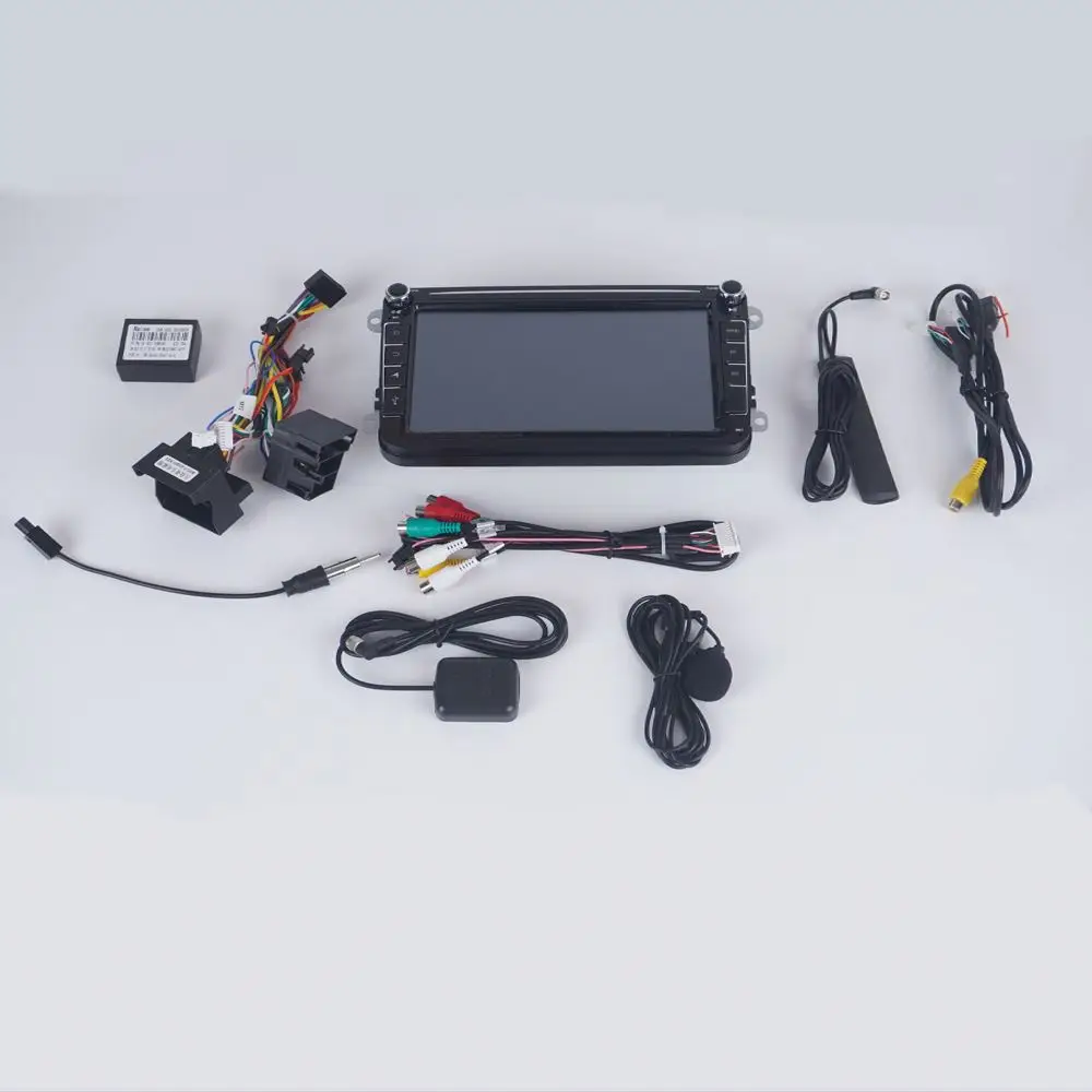 Wholesale 8 Inch double din In-dash Car android player Touch Screen gps navigation for car radio android player 2 din android