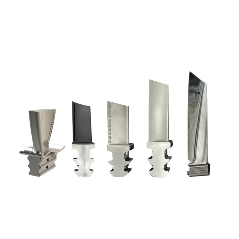 Inconel 939 Material Equiaxed Crystal Casting High Temperature-Pressure Gas Turbine Blades Resistant for Siemens