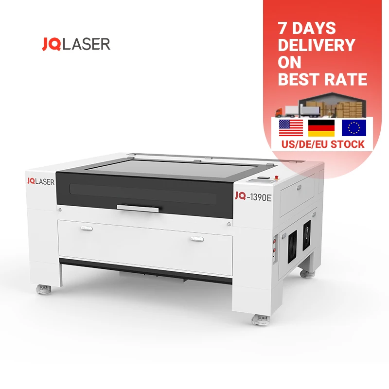 JQLaser продвинутый 100 Вт 1390E лазерный гравировальный станок для промышленного применения