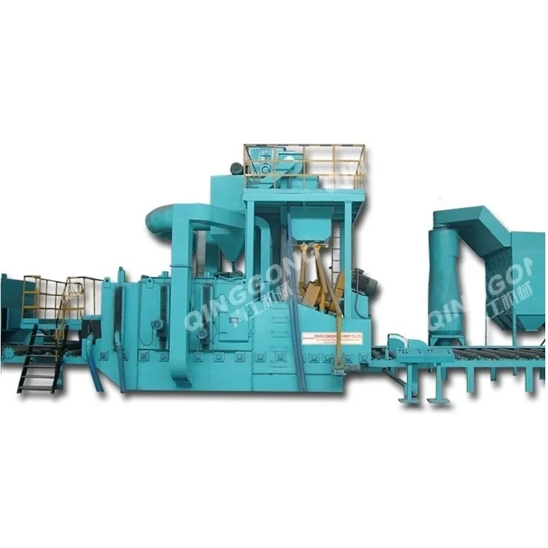 Good quality surface treatment equipment with painting and shot blasting machine steel plate preservation line