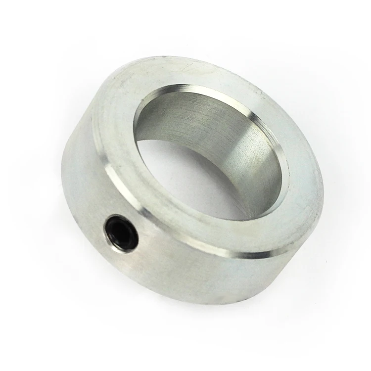 Carbon Steel Nickel Coating Set Screw Shaft Collars custom Dia. shaft collar clamp Brass plastic aluminium materials