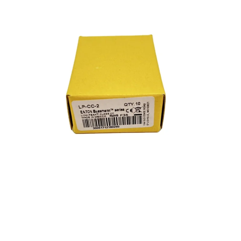 600V Industrial Control Equipment Time Delay Fuse Ceramic Fuse LP-CC-2