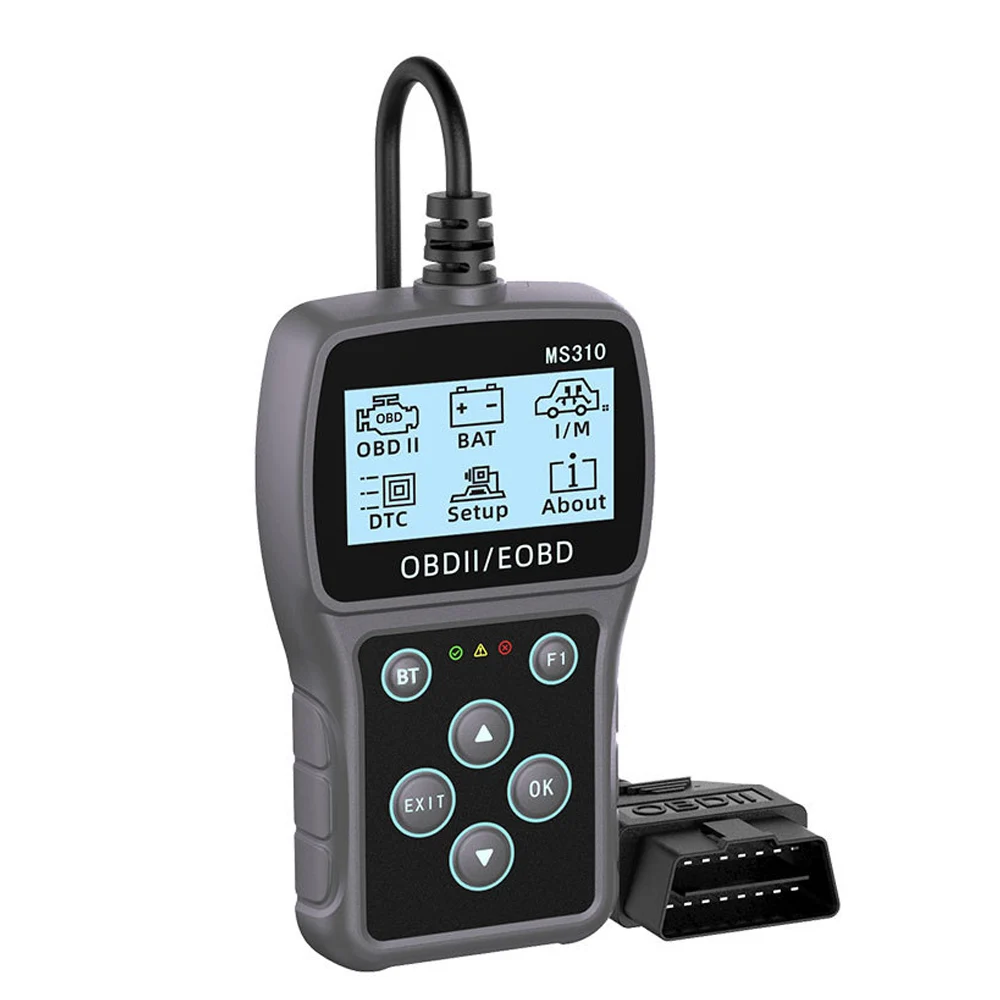 OBD ll автомобильный диагностический аппарат MS310 Автомобильный сканер инструмент подходит для различных бензиновых автомобилей 12 В