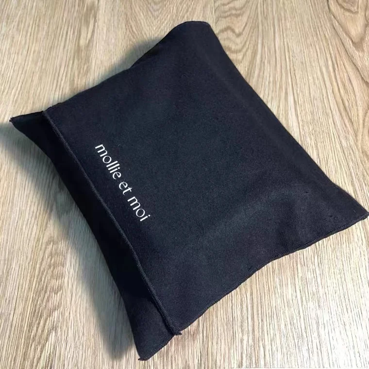 Customized Logo Large Cotton  Flap Envelope Pouch Dust Bag For Handbags Shoes and Handbags