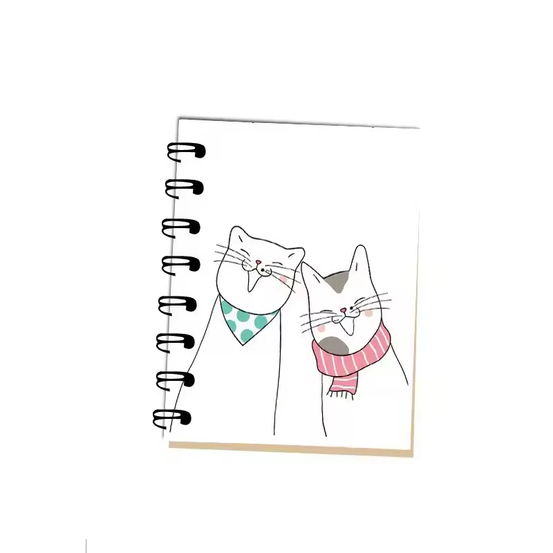 Personalised Notebooks Stationery With Custom School Cartoon Spiral Diary Korean Kids Unicorn Journal Mini A7 Cute Notebook