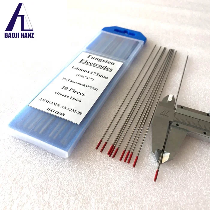 Аргоновая Сварка Вольфрамовая игла tig сварочный стержень wt20 вольфрамовые электроды