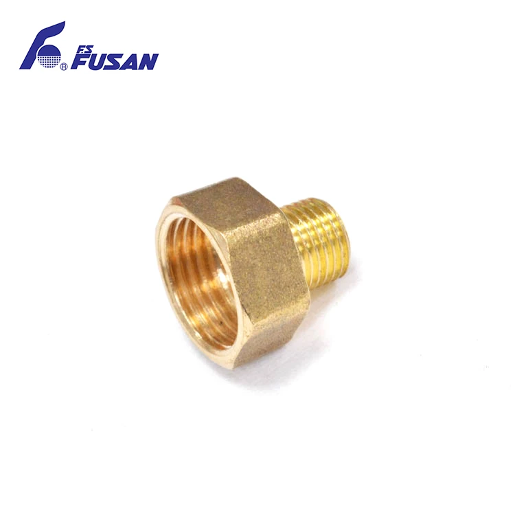Ex-factory price manual thread water meter brass shower hose connector pipe