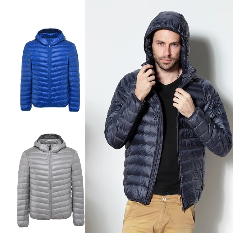 
Factory price water-repellent ultra light down jacket for man 