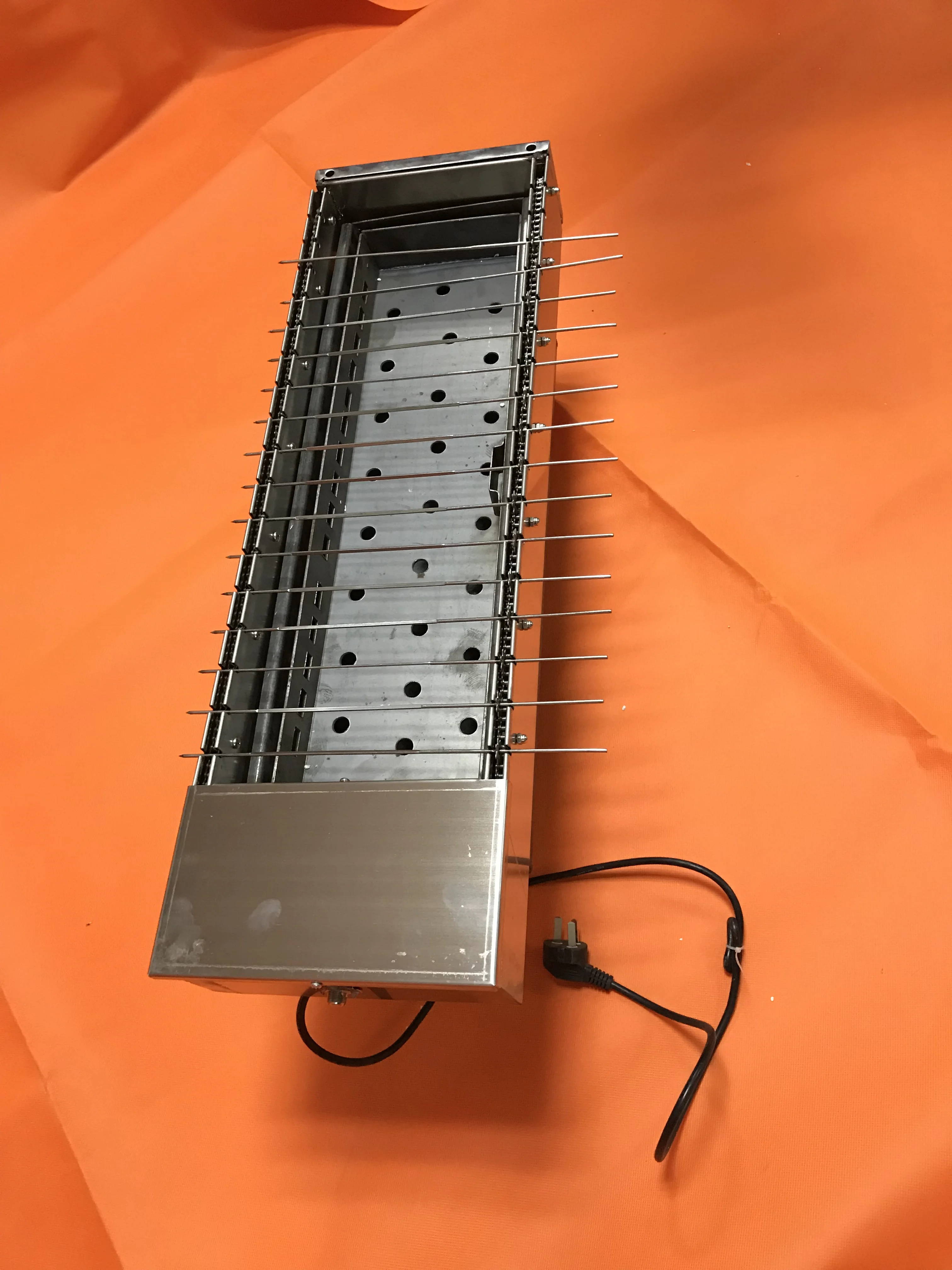 Automatic 14 Kebabs Electric BBQ Grill