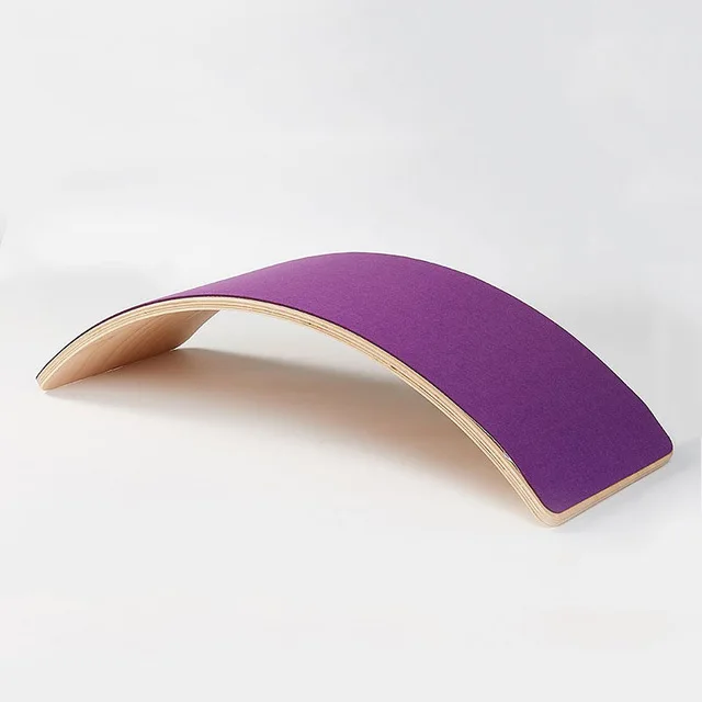 Child Wood Balance Board Body Wobble Balance Beam Workout Gym Training Equipment Balance Seesaw Toys Balancing Board with Rope