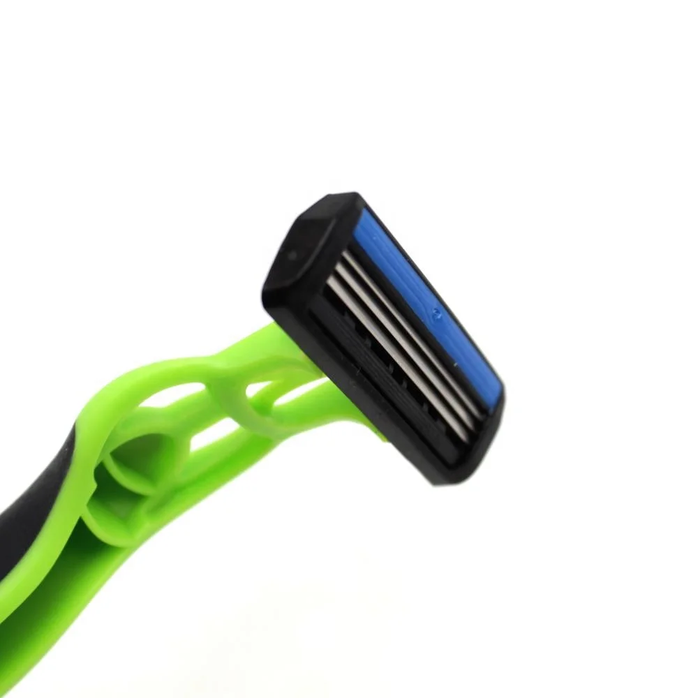 2021 hot sale High quality 3 piece blades shaving razor for men