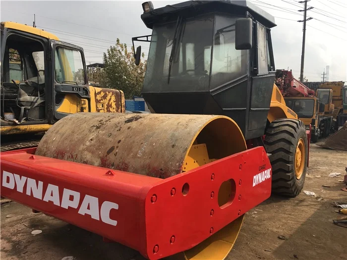 Working condition Used Dynapac Drum Road Roller CA602D Second-hand Compactor CC211/CA602D in