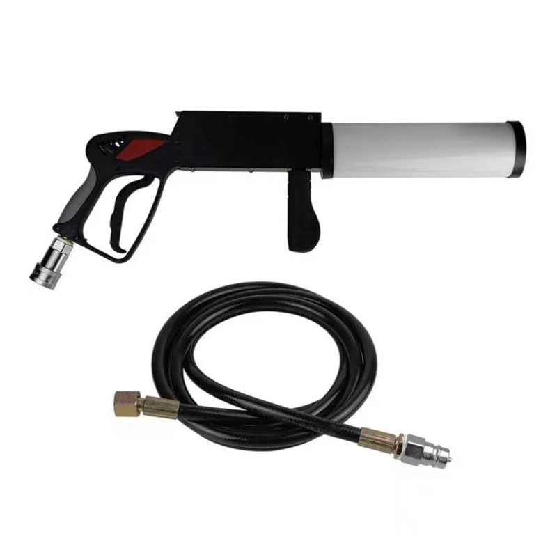 Ava RGB LED air gun co2 pistol original stage co2 gun and gas effect smoke pistol disco dj equipment co2 gun