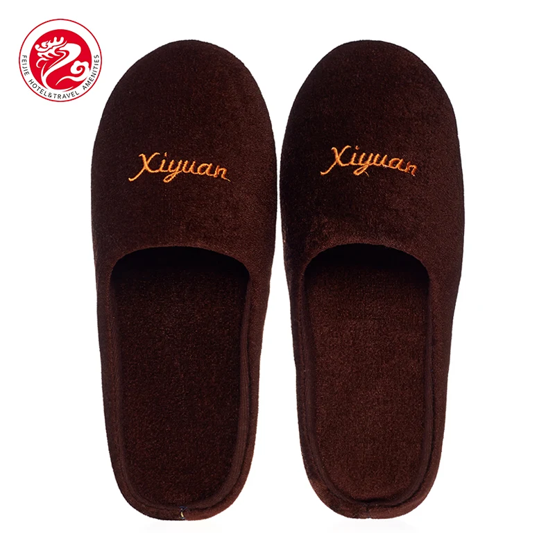 Отельная спальная Противоскользящие тапочки для отеля