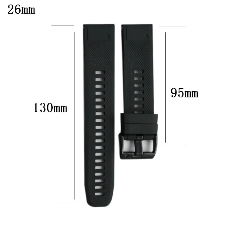Smart Watch Band silicone bracelet Strap for Garmin Fenix 7 7x  5 5s 5X 6X 26MM 22MM 20MM