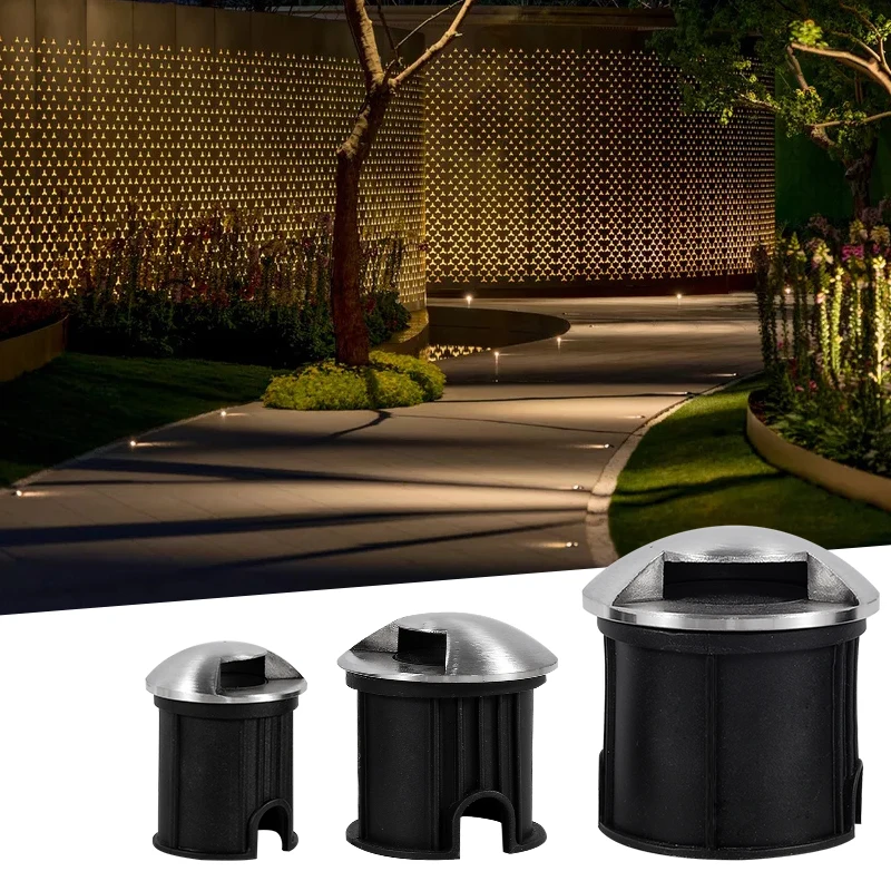 gu10 cob glue filling waterproof ip67 ip68 glare aluminium side emitting one side beam angle adjustable led underground lights